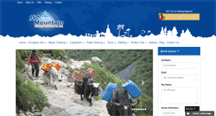 Desktop Screenshot of himalayaguide.com